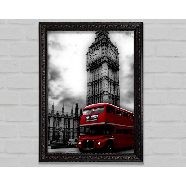 Bright Star Roter Londoner Bus Big Ben B N W Druck Wayfair De